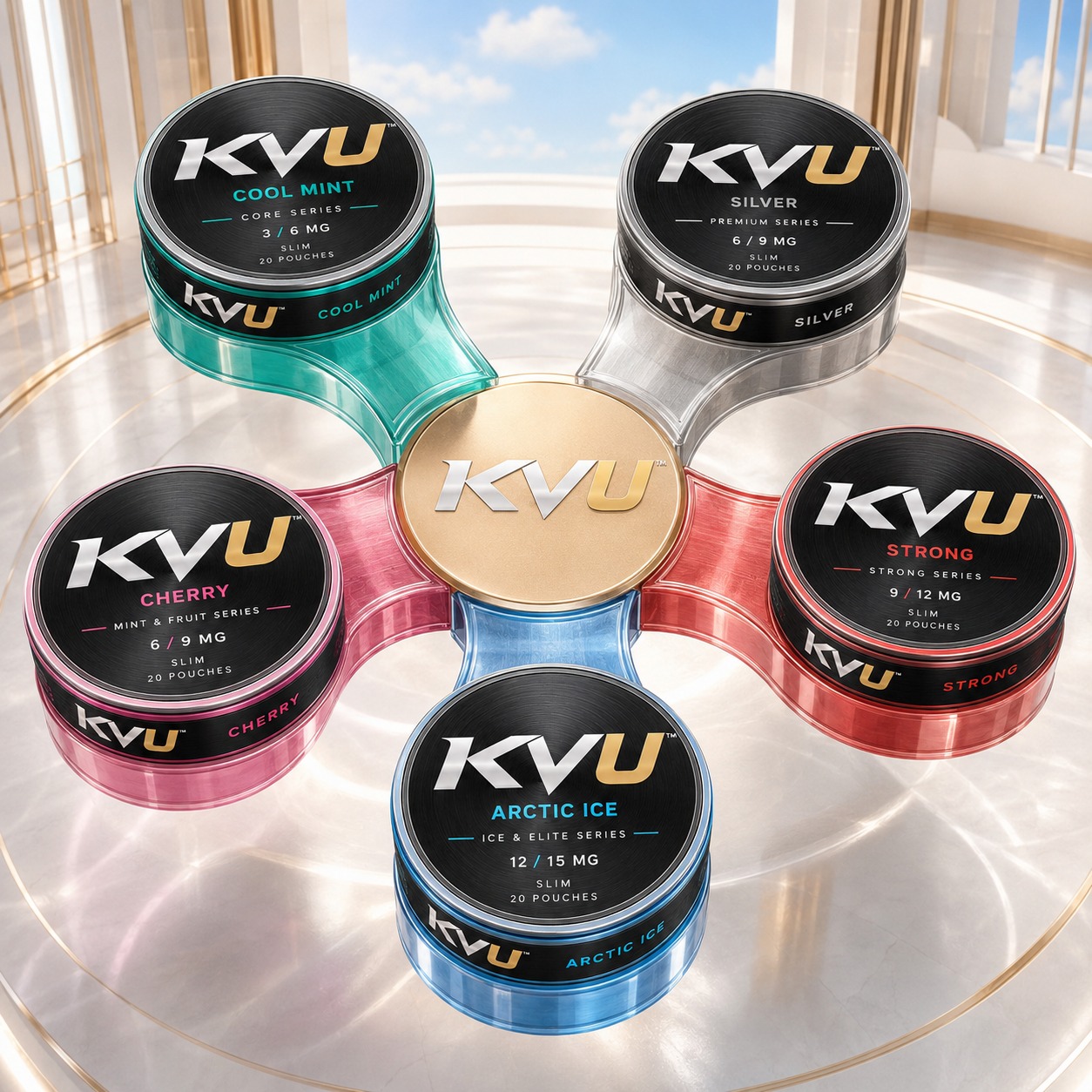 KVU Nicotine Pouches