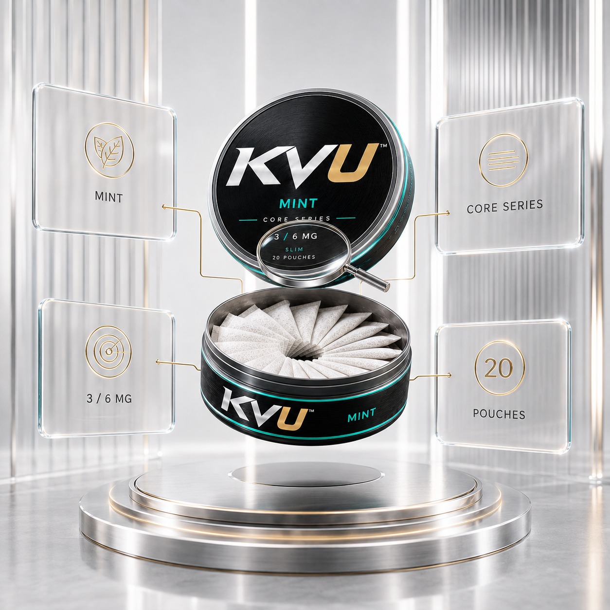 KVU Nicotine Pouches