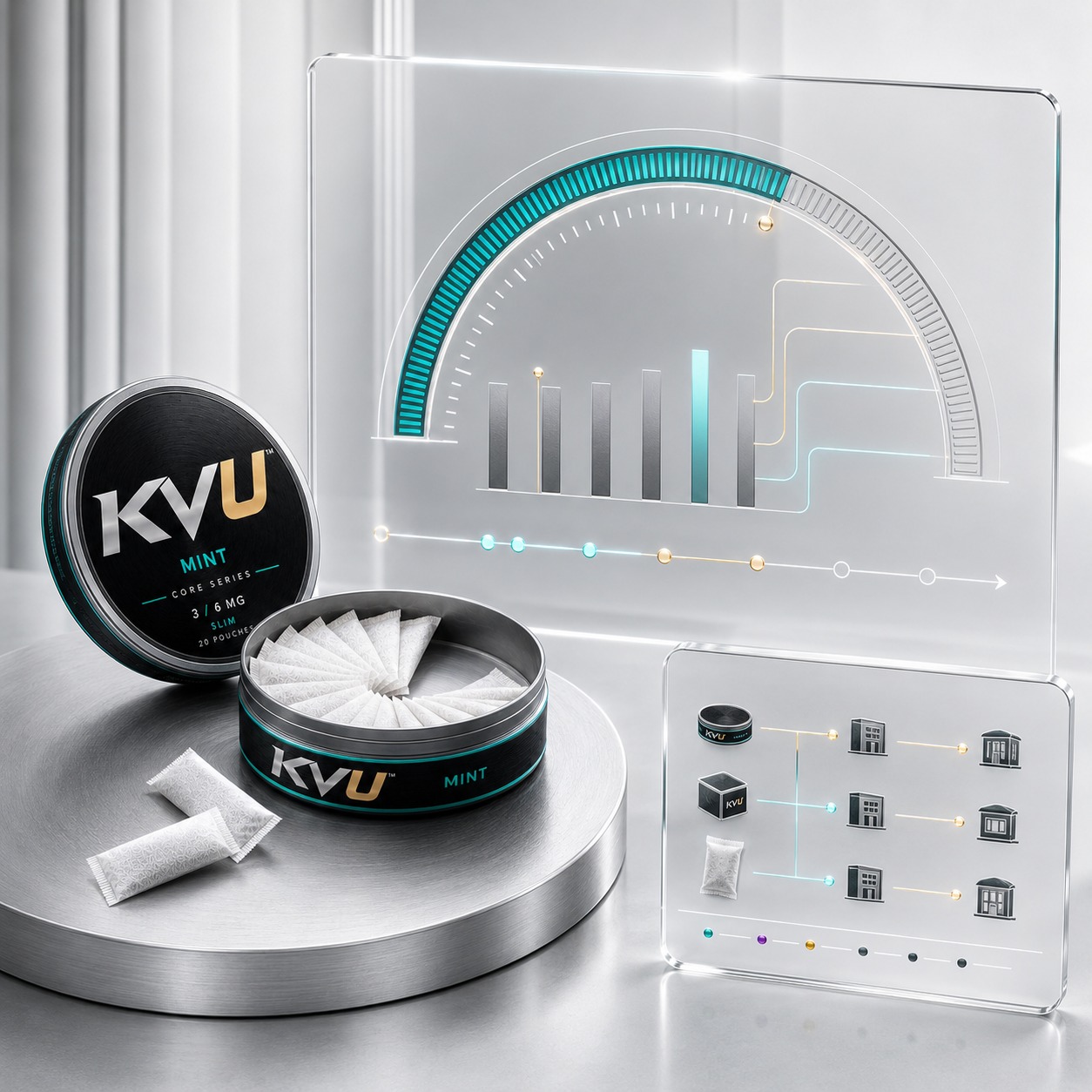 KVU Nicotine Pouches