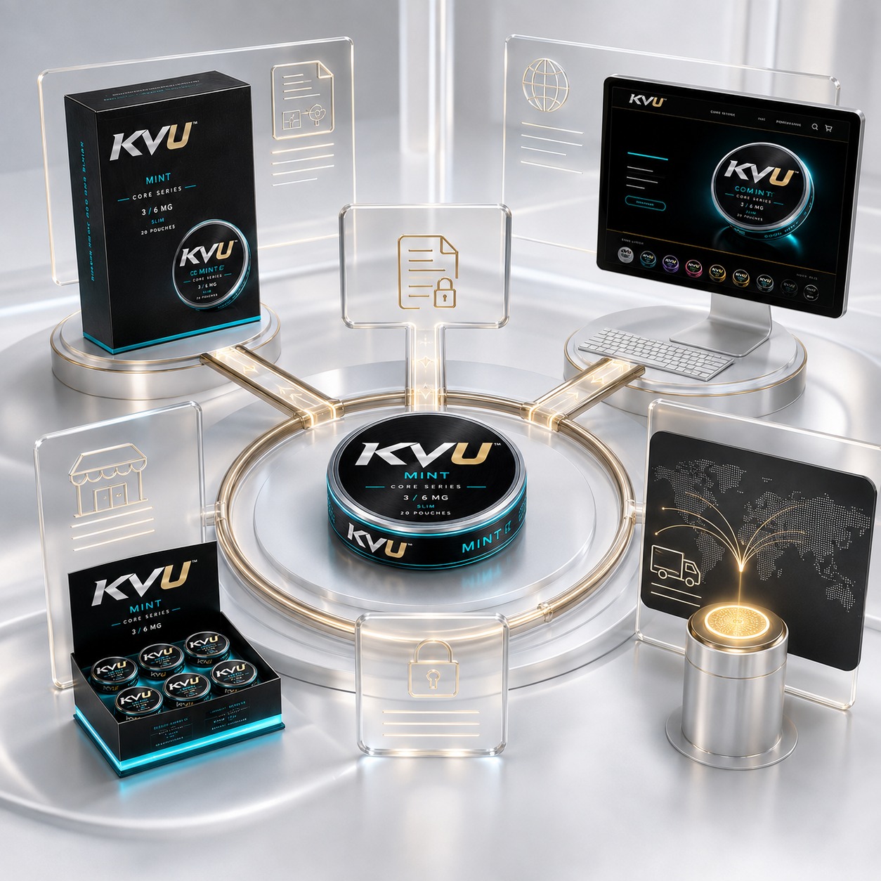 KVU Nicotine Pouches